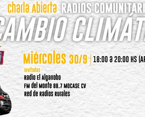 Charla Radios Comunitarias Cambio Climatico TW